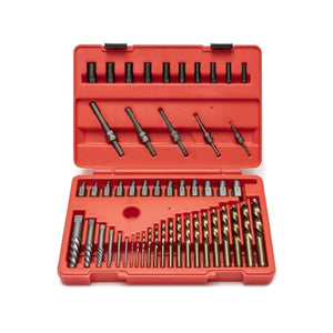 Extractor de tornillos NEIKO 04202A | Extractor de pernos rotos (55 piezas) | Extractores de estrías múltiples, pasadores, espirales y tuercas | De 5/64" a 1/2" | Extracción de tornillos, espárragos, accesorios y orejetas pelados