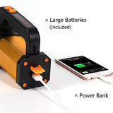 🔦 Linterna recargable GEPROSMA Linternas de Mano Recargable Led Alta Potencia 8000 LM Potente Grande Batería 10000mAh de Larga Duración Impermeable, Luz Camping Brillante, Teléfono con Carga USB