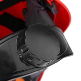 LAJS Casco de protección de Seguridad, Gorro de Seguridad con absorción de Impactos para Evitar el Impacto de la Niebla, los arañazos y los Rayos UV para el Trabajador(6.00 * 6.00 * 4.00cm-Rojo)