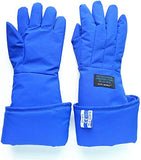 ▶ Guantes criogénicos resistentes al agua y a baja temperatura LN2 de nitrógeno líquido, guantes protectores de almacenamiento en frío, guantes de seguridad congelados