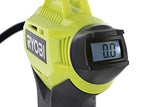 ▶ RYOBI Inflador de energía portátil para neumáticos [nuevo medidor digital] [18 voltios] [sin cable] [ONE+ sistema de batería] [P737D] (batería no incluida, herramienta eléctrica)