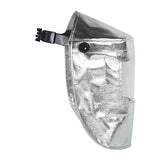 ▶Casco de soldadura de papel de aluminio Capucha de visibilidad PC Lente Soldador Casco de seguridad Casco de soldadura de Gas Sombrero