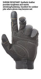 ▶ Guantes de trabajo con agarre flexible