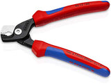 ▶ KNIPEX  Tijeras de cable de corte escalonado, agarre cómodo de 6.25 pulgadas KNIPEX Tools