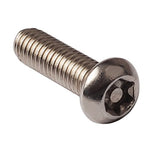 ▶ Tornillos Torx M6 x 16 mm, tornillos de cabeza torx de acero inoxidable 304, tornillos de seguridad de cabeza de botón, roscas de mano derecha, métricas, 20 unidades