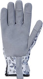 ▶ Guantes de jardinería para mujer, guantes de trabajo de cuero, resistentes a las espinas, guantes de jardín para podar rosas, deshierba, limpieza de patio, plantación