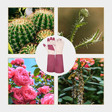 ▶ Guantes Jardinería  para mujeres y hombres, guantes de poda de rosa, piel de cerdo, resistencia a pinchazos, manga larga, guantes de jardín a prueba de espinas, guantes de trabajo de jardín con protección del antebrazo (M, rosa)
