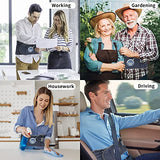 ▶ Cinturón de protección Lumbar  y dolor de espalda baja, soporte de espalda y cinturón de tracción lumbar, azul marino (cintura de 29 a 49 pulgadas)