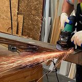 ▶ METABO Esmeriladoras  Amoladora angular | 4-1/2 pulgadas | Interruptor de paleta | 12 amperios | Motor sin escobillas CA | Freno eléctrico | Reducción de retroceso | G12BYEQ, verde Metabo HPT