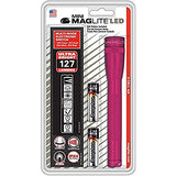 ▶MAGLITE  Mini Led 2 Cell Aa Linternas Rosa Caliente