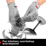 ▶ Guantes resistentes a cortes: protección de alto rendimiento de nivel 5, aptos para uso alimentario. Talla pequeña. ¡Incluye libro electrónico gratuito!