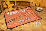 CRESCENT Juego de llaves combinadas métricas de 15 piezas de 12 puntos con rollo de herramientas - CCWS5-05