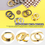 💢  Hilitchi Juego de ojales gruesos con ojales de metal (kit surtido, 25 mm)