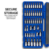 ▶ NEIKO Premium Master Combination Bit Socket Set | 45 Piece | SAE and MM | 1/4" and 3/8” Drive | Torx | Hex | External Torx | Screwdriver | S2 Steel Bits | Cr-V Steel Sockets