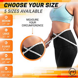 ▶ Cinturón de protección Lumbar  para aliviar el dolor | Ciático, hernia de disco y escoliosis para hombres y mujeres - Correas ajustables y almohadilla lumbar extraíble