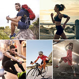 ▶ Rodillera con almohadilla de gel  compresión para hombre y mujer, con almohadillas de gel desmontables, soporte de rodilla para correr, desgarro de menisco, ACL, artritis, alivio del dolor de articulaciones, deportes, paquete de 1 (XXL, negro rojo)