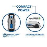 ▶ DREMEL - Herramienta giratoria inalámbrica de iones de litio de 4 V, velocidad variable, multiusos, carga USB, fácil cambio de accesorios, perfecto para bricolaje ligero y manualidades