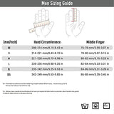 ▶ Guantes resistentes a los cortes, forro anticorte HPPE, protección de manos, nivel EN388 E, nivel ANSI A6 (talla M, gris, HY3594)