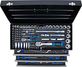 BGS 3318 | Metal workshop Tool Case | 3 Drawers | with 143 Tools