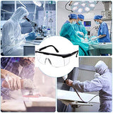 ▶Lentes de Seguridad Ajustables, Protectores Médicos Antivirus | Anti-salpicaduras, Ultra-Transparentes, Alta Resistencia