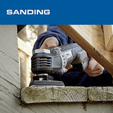 ▶ DREMEL -  Multi-Max MM20V-01 Kit multiherramienta oscilante inalámbrico con (1) batería, gris