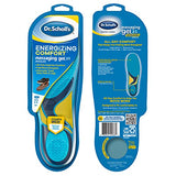 ▶ DR. SCHOLL'S  Comfort and Energy Massaging Gel Insoles for Men, 1 Pair, Size 8-14
