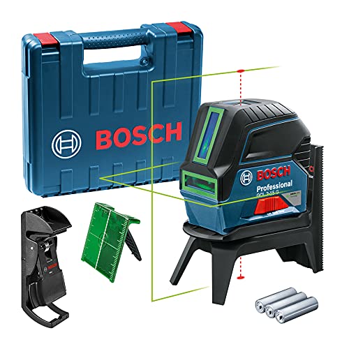 ▶ BOSCH Nivel Láser Verde Combinado GCL 2-15G Professional,
