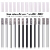 💢  Hilitchi  - Juego de 12 interruptores de control de temperatura (termostato de 45 a 135 °C)