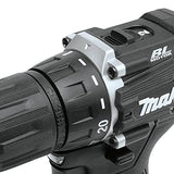 ▶ MAKITA Taladro inalámbrico de iones de litio (1/2 pulgadas, sin escobillas), color negro