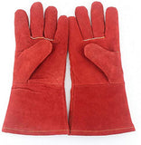 ▶ Guantes de Soldador De Cuero