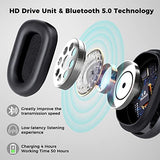 ▶ Orejeras con Bluetooth NRR de 28 dB, ajustable, para casco, color negro