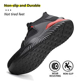 ▶ KEXUEJIA Botas de Trabajo Hombre Zapatos de Seguridad Hombre Botas Industriales Hhombre Mujer Casquillo
