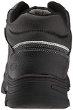 Skechers, Bota Industrial para Hombre, Burgin-Sosder 77144, Cuero Negro en Relieve, 28 Ancho Medio