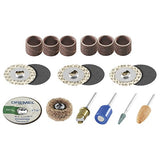 ▶ DREMEL - Kit para Lijar y Esmerilar Ez Lock, 18 Piezas