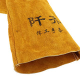 ▶ Guantes de soldador resistentes, para horno/parrilla/chimenea