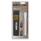 ▶ MAGLITE   Instrument Mini Mag AA Pro Linterna LED 332 lúmenes - Plata - SP2P10H