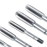 ▶Juego de Tuercas y Tornillos de Rosca, Juego de Llaves y Troqueles de 40 Piezas con Llaves y Herramienta de roscado de Calibre de Rosca con Estuche de Almacenamiento