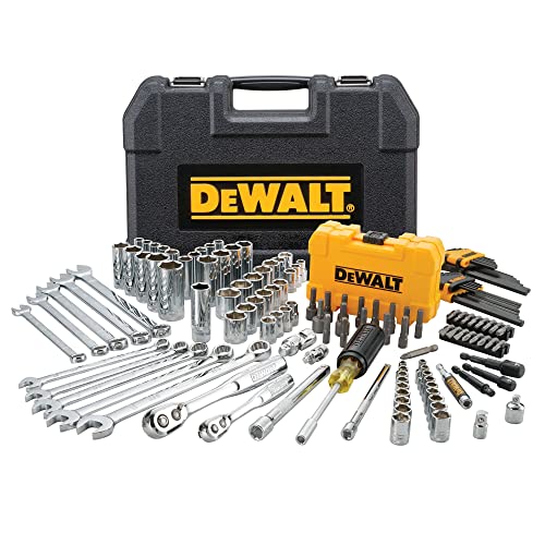 Juego de herramientas mecánicas y llave de vaso DEWALT