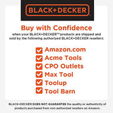 Lijadora de banda de 7 amperios, 7,6 cm x 53 cm con saco para polvo de tela Black & Decker DS321 Dragster