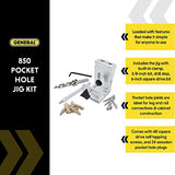 General Tools & Instruments E Z Pro Kit de bolsillo para agujeros , 850, Pro Kit con accesorios, Kit para perforación oculta