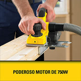 Cepillo Eléctrico para Madera STANLEYde 3 1/4 Pulgadas (82mm) 750W 16500RPM STPP7502