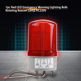 Luz de seguridad roja pequeña, luz estroboscópica de baliza, precaución precaución