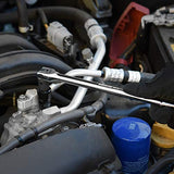 ▶ NEIKO  Llave de torque o dinamométrica Barra de disyuntor premium de 3/8 pulgadas, 12 pulgadas de largo, barra de disyuntor de tuercas, cabeza Cr-Mo flexible de 180 grados con construcción de acero Cr-V