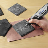 ▶ DREMEL Kit de accesorios para herramientas giratorias de tallado y grabado, juego surtido de 11 piezas, perfecto para uso en madera, metal y vidrio