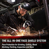 Lincoln Electric OMNIShield Professional Face Shield – Lente transparente de alta densidad – Casco prémium – K3750-1