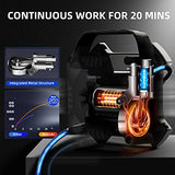 AstroAI Compresor de Aire 12V DC, Inflador de Llantas Neumaticos Electrico160 PSI con adaptador de corriente para coche, Apagado automático azul
