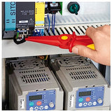 ▶ KNIPEX Tools  alicates de plástico de punta plana, 1000 V aislados