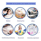 100 guantes, PVC, desechables, industriales, sin látex, guantes de limpieza para uso familiar, envío desde Estados Unidos, M