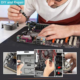 ▶ Juego de Destornilladores, Juego de Destornilladores Precisión Set 115 en 1 Mini, Kit de Herramientas Magnéticas Precision de Reparación de Bricolaje Profesional para Teléfono Móvil, , Laptops, PCs, MacBooks, Xboxs, Gafas