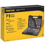▶ PRETUL  Juego de herramienta,71 piezas Pretul SET-100,